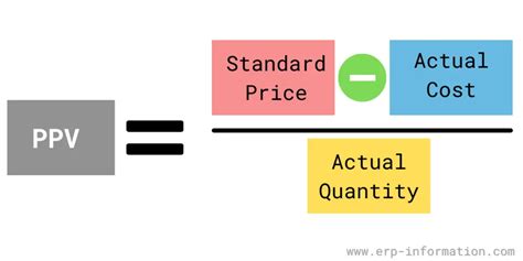 ppv finance meaning|What Is PPV (Purchase Price Variance)